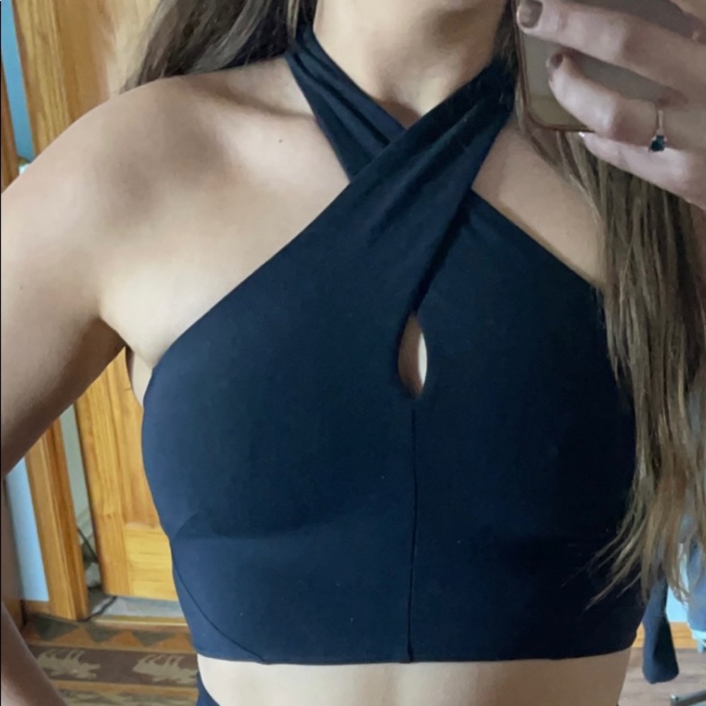 Lululemon Nulu Front Wrap Sports Bra